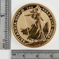 Britannia 1 Oz Gold Coin 2017